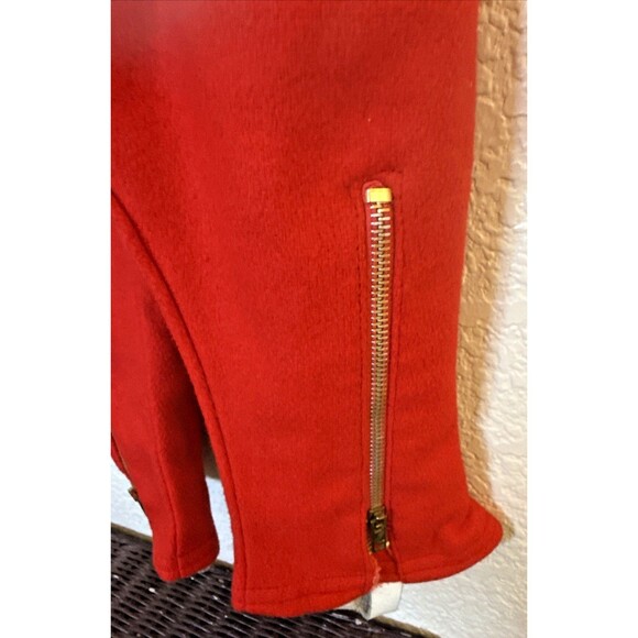 Vintage ROTHSCHILD Girls Wool Velvet Red/Blue Trim Coat & Snow Pants Leggings - Picture 16 of 16